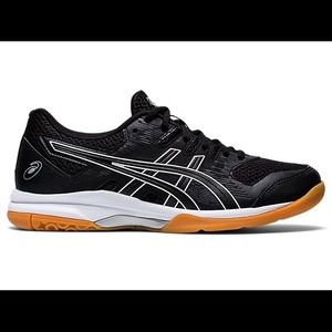 ASICS Black Volleyball Shoes